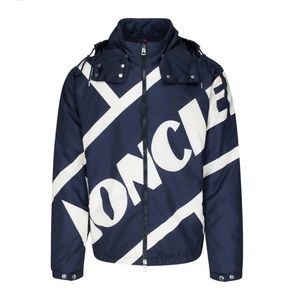 MONCLER JACKET(NEW/UNUSED) -BERT GIUBBOTTO (Navy & Cream)